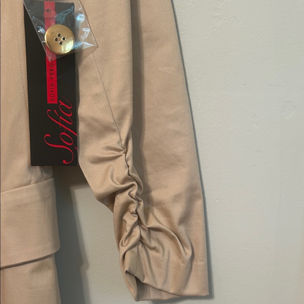 Sofia by Sofia Vergara Light Sand Blazer NWT - image 8